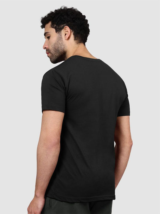 Men's Black "Eat Sleep Basketball Repeat" Graphic T-Shirt